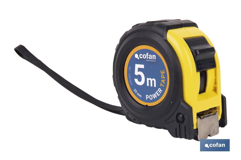 FLEXÓMETRO PROTEC. GOMA 25 MM X 5 M