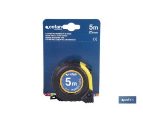 FLEXÓMETRO PROTEC. GOMA 25 MM X 5 M