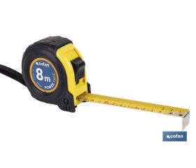 FLEXÓMETRO PROTEC. GOMA 25 MM X 8 M