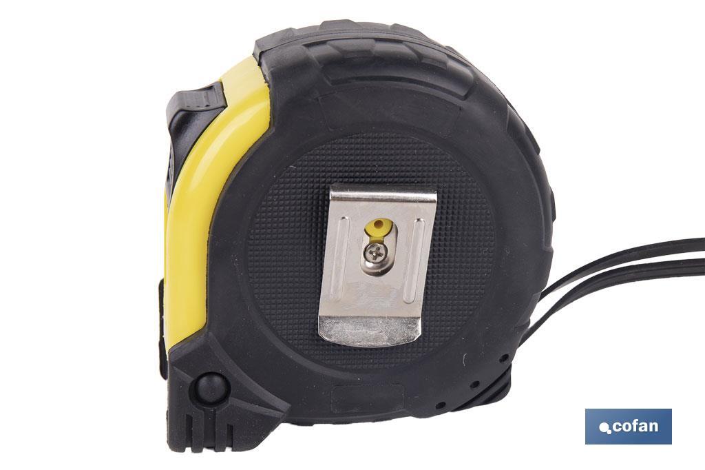 FLEXÓMETRO PROTEC. GOMA 25 MM X 8 M