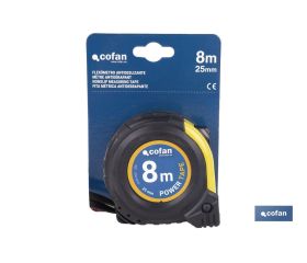 FLEXÓMETRO PROTEC. GOMA 25 MM X 8 M