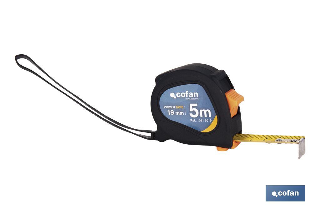 FLEXÓMETRO ANTIDESLIZANTE 16 MM X 3 M