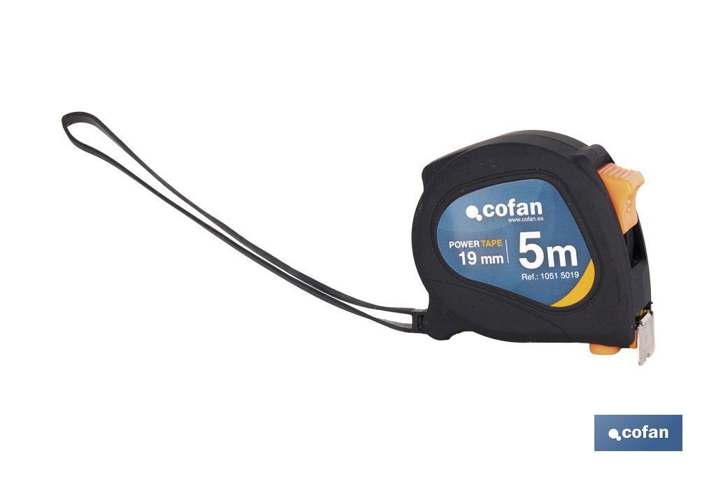 FLEXÓMETRO ANTIDESLIZANTE 16 MM X 3 M