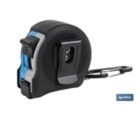 FLEXÓMETRO STANDARD + MOSQUETÓN 16 MM X 2 M