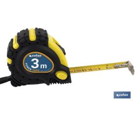 FLEXÓMETRO MAGNÉTICO 16 MM X 3 M