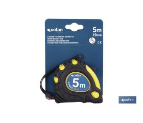 FLEXÓMETRO MAGNÉTICO 19 MM X 5 M