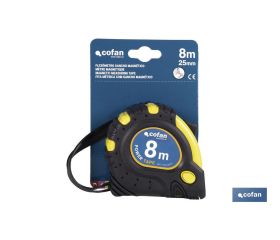 FLEXÓMETRO MAGNÉTICO 25 MM X 8 M
