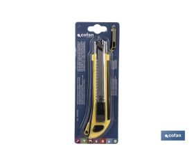 CUTTER CUCHILLA INTERCAMBIABLE (18 MM)