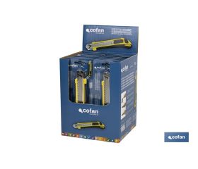 CUTTER CUCHILLA INTERCAMBIABLE (18 MM)