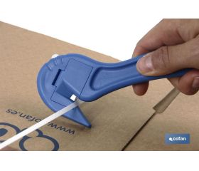 CUTTER ESPECIAL FLEJES CUCHILLA OCULTA