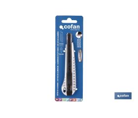 CÚTER DE ALUMINIO 9 MM