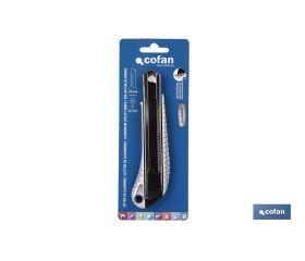 CÚTER DE ALUMINIO 18 MM