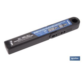 RECAMBIO 10 UDS. HOJA NEGRA SK2 65HRC PARA CÚTER 9 X 80 X 0,6 MM