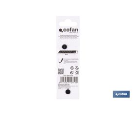 RECAMBIO 10 UDS. HOJA NEGRA SK2 65HRC PARA CÚTER 9 X 80 X 0,6 MM