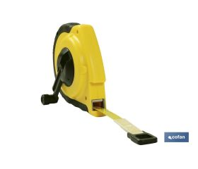 CINTA MÉTRICA ACERO RECUBR. NYLON  30 Mts