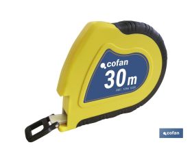 CINTA MÉTRICA ACERO RECUBR. NYLON  30 Mts