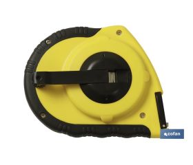 CINTA MÉTRICA ACERO RECUBR. NYLON  30 Mts