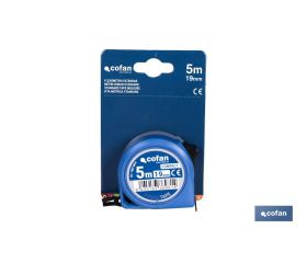 FLEXÓMETRO ESTÁNDAR 19 MM X 5 M