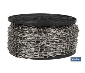 CADENA CALIBRADA DIN 766 M10 INOX A4 (METRO)