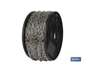 CADENA CALIBRADA DIN 766 M3 INOX A4 (METRO)