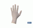Caja dispensadora de 100 unidades de guantes de látex con polvo | Elásticos y maleables | Ideales contra bacterias