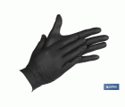Caja de 100 unidades de guantes de nitrilo | Finos y elásticos | Sin polvo | Cómodos y agradables al tacto