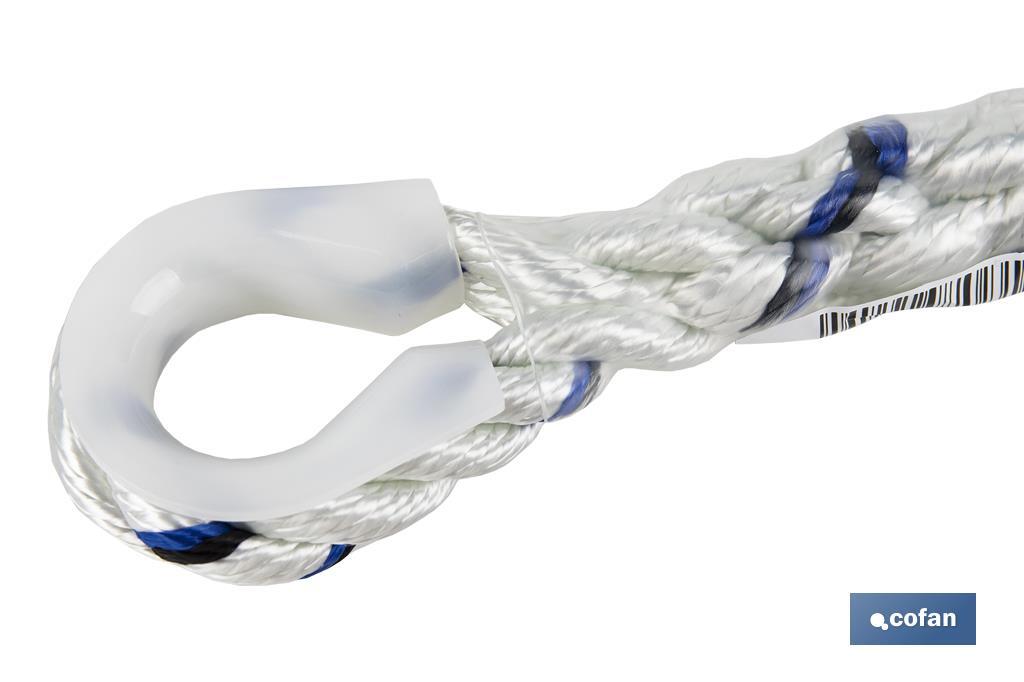 CUERDA DE SEGURIDAD P/ARNES 1,5 MTS.