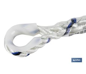 CUERDA DE SEGURIDAD P/ARNES 1,5 MTS.