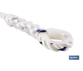 CUERDA DE SEGURIDAD P/ARNES 1,5 MTS.