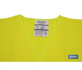 CHALECO AMARILLO REFLECTANTE P/NIÑOS