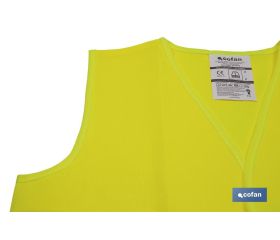 CHALECO AMARILLO REFLECTANTE P/NIÑOS