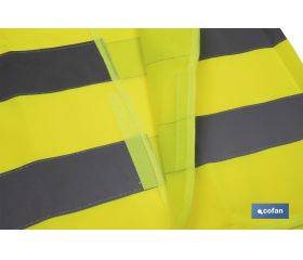 CHALECO AMARILLO REFLECTANTE P/NIÑOS