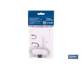 MOSQUETÓN CON ROSCA SEGURIDAD