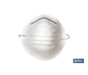Mascarillas Higiénicas | Fabricadas en Polipropileno | Protegen contra el Polvo y Partículas no Tóxicas | No Reutilizable