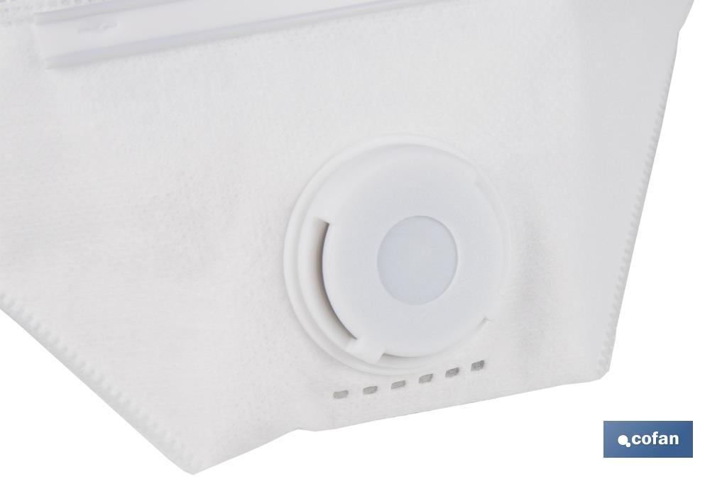 MASCARILLA CON VALVULA FFP2D