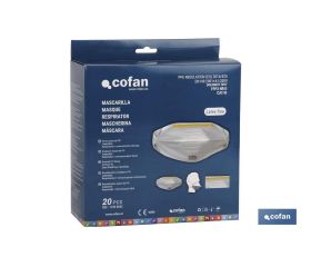 BLÍSTER DE MASCARILLA SIN VÁLVULA FFP1D VENTA UNITARIA