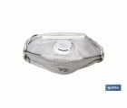 Mascarilla FFP2D | Con carbono Activo y Válvula de Exhalación | No reutilizable | Eficiencia de filtración superior al 95%