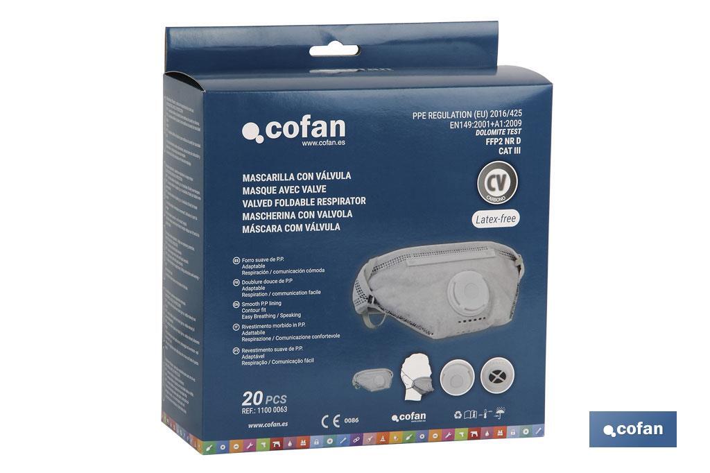 MASCARILLA DE CARBONO FFP2D