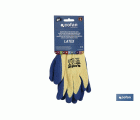 GUANTE LATEX RUGOSO AZUL TALLA 10