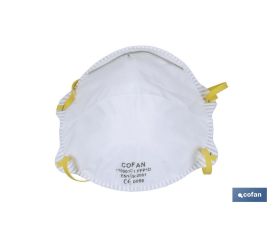 Mascarilla FFP1D | No Reutilizable | Eficiencia de Filtración superior al 90% | Pack de 20 o 3 Unidades