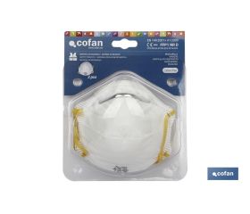 MASCARILLA PROTECCION S/VALVULA FFP1D