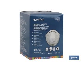 SET 2 MASCARILLAS C/VALVULA FFP2D