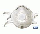 Mascarilla FFP3D | No Reutilizable | Con válvula de Exhalación | Eficiencia de Filtración superior al 94% | Pack de 5 Unidades
