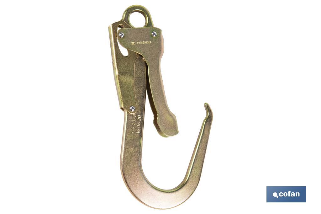 MOSQ. ACERO P/ANDAMIOS BLOQUEO AUTOM. DOBLE ACC.