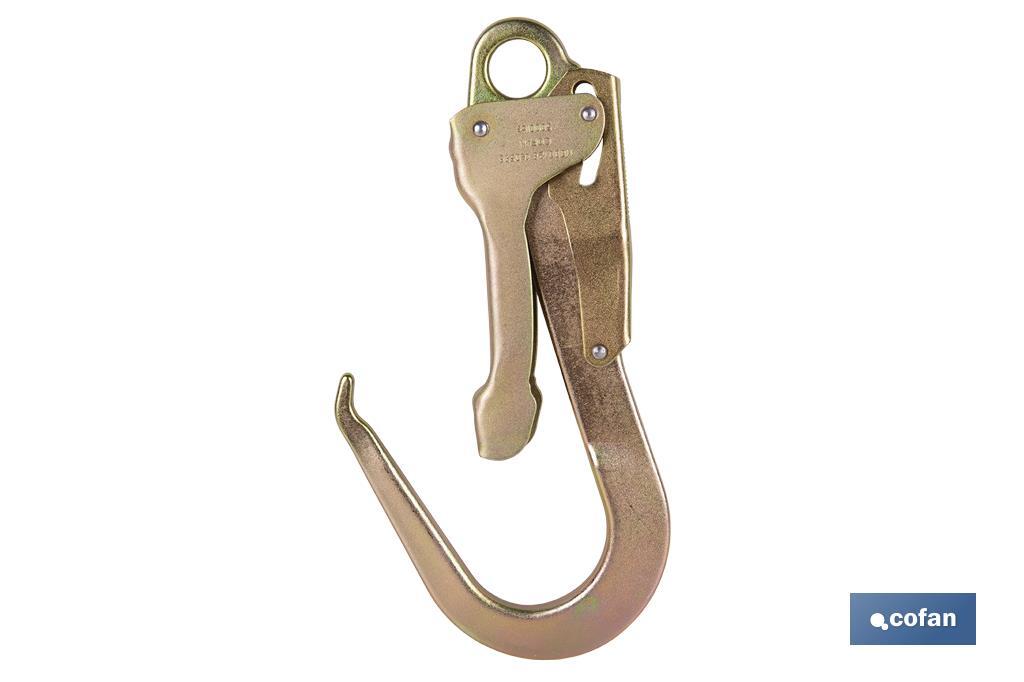 MOSQ. ACERO P/ANDAMIOS BLOQUEO AUTOM. DOBLE ACC.