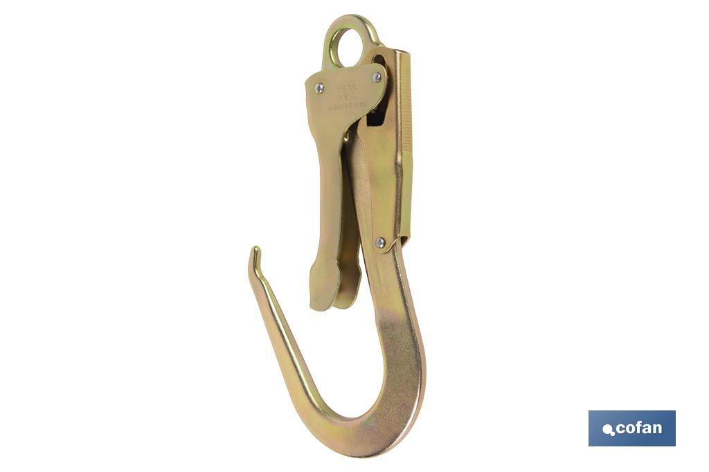 MOSQ. ACERO P/ANDAMIOS BLOQUEO AUTOM. DOBLE ACC.