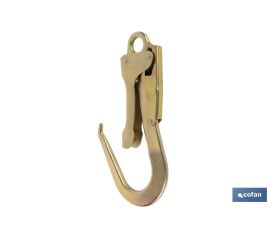 MOSQ. ACERO P/ANDAMIOS BLOQUEO AUTOM. DOBLE ACC.