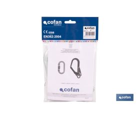 MOSQ. ACERO P/ANDAMIOS BLOQUEO AUTOM. DOBLE ACC.