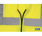 CHALECO AMARILLO CON CREMALLERA T-L