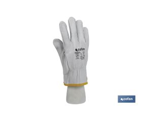 GUANTE CONDUCTOR DE PIEL TALLA 9 BLÍSTER venta unitaria